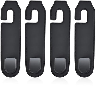 Dailygoods- Autostoelhaken 4 Stuks - Draagbare Haken - Duurzaam - Auto Accessoires - Hoofdzitting - Gemakkelijk te Installeren - Autohaken