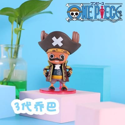 Figurine Anime One Piece Tony Chopper Cos Roger Luffy Zoro Ace Usopp Sanji Shanks Buggy Figurine d'Action Modèle Jouets Poupée NO box