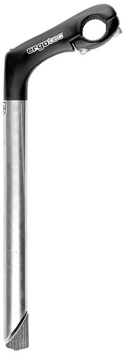 Ergotec Kobra 25.4/25.4 Mm 300 Mm Fiets Stuurpen Zilver 90 mm / 30º