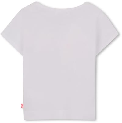 Billieblush U21953 T-shirt Met Korte Mouwen Wit 6 Years Meisje