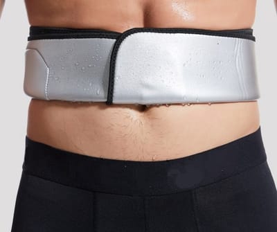 Thermrup® Afslank - Saunagordel met verwarming 3 warmtestanden standen - Maat M - Saunabelt - Waist trainer