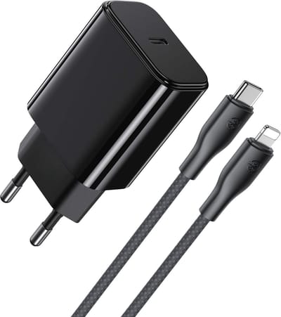 Usb C Adapter met Power Delivery - Oplader geschikt voor iPhone 14 13 12 11 8 7 SE X XR XS PRO MAX PLUS AIR SE2 - Usb-C Oplader