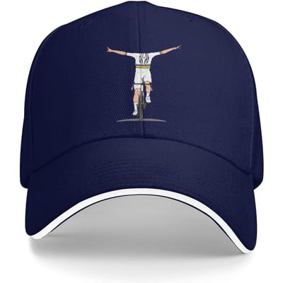 Tadej Pogacar Cyclisme Casquette de Baseball Unisexe-Ados Design Casquette Trucker Été Y2K Mignonne Randonnée Pêche Casquettes de Baseball Haute Qualité One Size