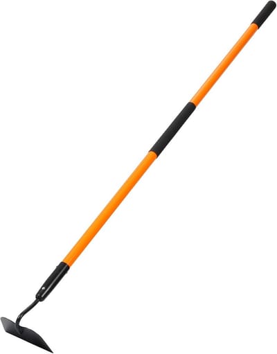 Tuingereedschap Schoffel - Onkruidsteker - Tuinonderhoud - Lichtgewicht Fiberglassteel - 147 cm - Grijs