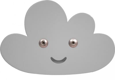 Roommate Cloud Muurhaak Pastel Grey
