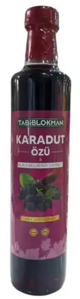 Tabiblokman Zwarte Moerbei-Extract Siroop - Natuurlijk - 700 gr - Geen toegevoegde suiker - Karadut özü - Black mulberry extract