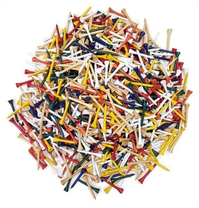 Masters Mixed Bamboo Tees 70 mm 1000 Stuks