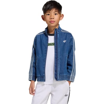 Adidas Firebird Trainingspakken Peuter - Blauw - Maat 99 - 104 CM - Katoen Keperbinding