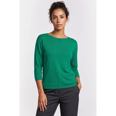 Brooks Brothers Crewneck Cotton Green Size: XS | Long-Sleeved Tops Outlet | Dames | Groen