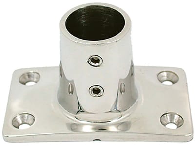 Oem Marine Roestvrij Staal Rechthoekige Steun Van 90° Zilver 25 mm