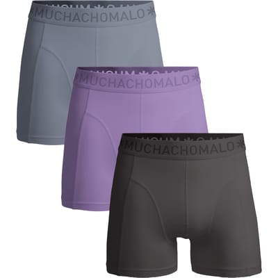 Muchachomalo Boxershort Heren – 3 Pack – 95% Katoen – Heren Ondergoed – Kleding – Stevig Ondergoed – Onderbroeken Heren