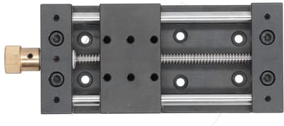 Precisie Lineaire Actuator 75mm - Handmatige Glijdende Tafel met Aluminium Legering, Hoge Nauwkeurigheid en Bevestigingsbasis voor Lineaire Beweging en Railgeleiding