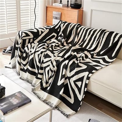 Zachte, Omkeerbare Plaid voor Bank en Bed - Grote Decoratieve Bankbeschermer