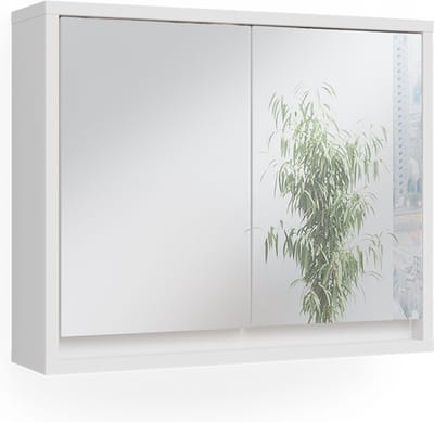Vicco Mila Badkamerspiegelkast – 55 x 45 cm Wit
