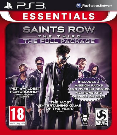 Saints Row the Third (ps3 used game)