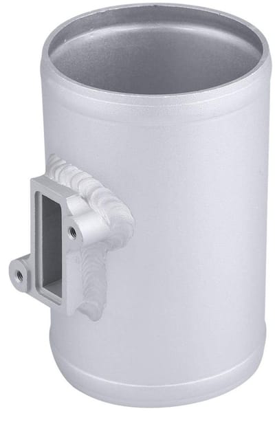 Allecto - Airflow Sensor Mount - MAF montage basis - 75mm aluminium - voor auto - luchtstroommeting - geschikt voor diverse voertuigen - model voor...