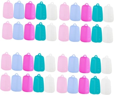 Tandenborstel Hoezen - Opzetborstel Beschermers - Hygiënisch Reizen - Stof- en Vochtwerend - 40 Stuks - Diverse Kleuren