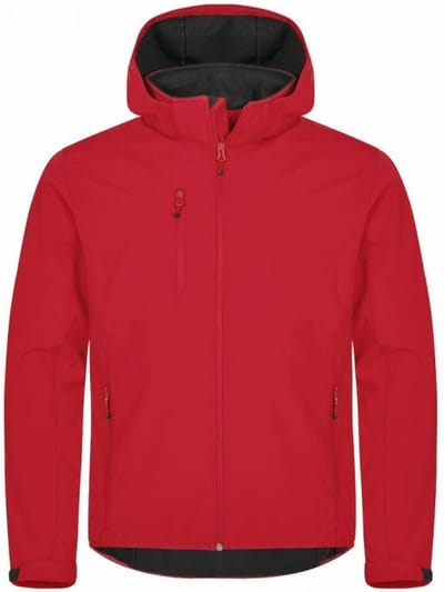 Clique Classic Softshell Hoody 0200912 - Rood - XS