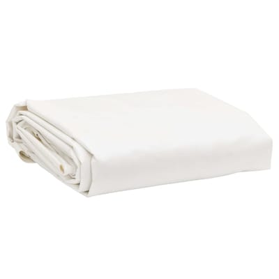vidaXL - Dekzeil - 650 - g/m² - 5x8 - m - wit
