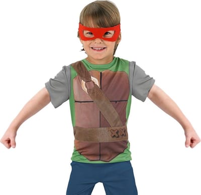 "Set van Ninja Turtles™ voor kinderen - Kinderkostuums - 110/122"