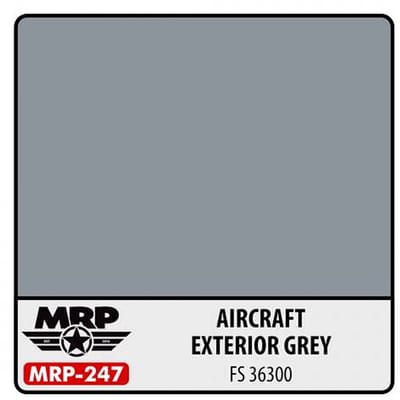 Mr. Paint MRP-247 - Aircraft Exterior Grey Fs36300 – 30 ml verf voor Airbrush & Detailwerk