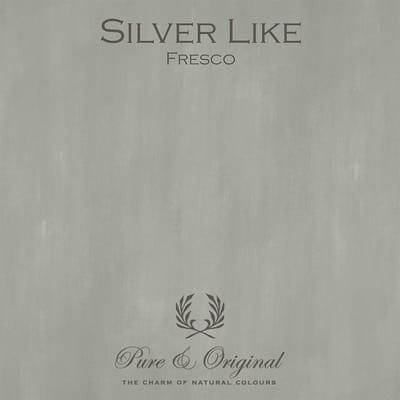 Pure & Original Fresco Kalkverf Silver Like 1 L