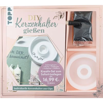 Creatieve set "Kerzenhalter gießen"