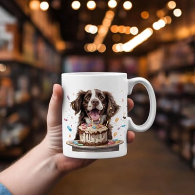 Beker cadeau voor haar of hem, kerst, verjaardag, honden liefhebber, zus, broer, vriendin, vriend, collega, moeder, vader, hond
