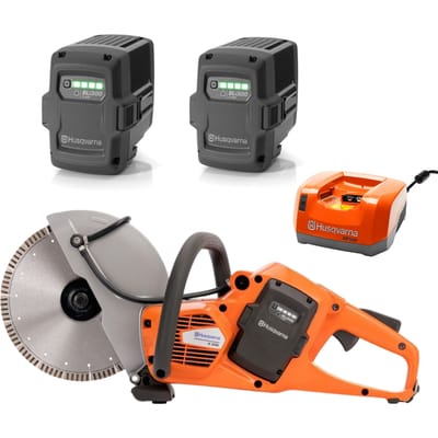 Husqvarna k535i doorslijper lader 2xaccu