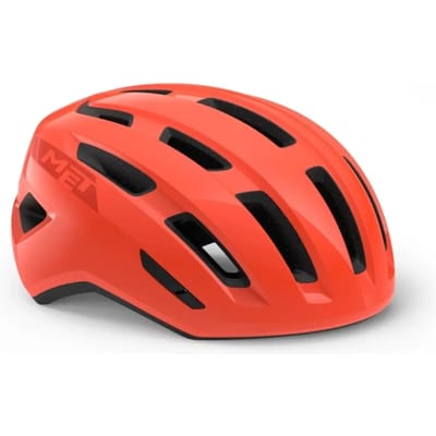 MET Miles MIPS Fietshelm Mannen & Vrouwen – Fietshelm Stadsfiets Volwassenen – E-Bike – Trekking – Maat S/M (52-58cm) – Coral Glossy (Rood)