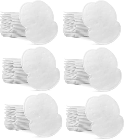 Anti-Transpirant Okselpads - 130 Stuks - Katoen - Overmatig Zweten - Premium Okselpads - Katoen - Tegen Zweetvlekken - Nooit meer zweetvlekken op je T-Shirt - Perfecte Oplossing Tegen Okselzweet - Wegwerp - Katoen - Eenmalig gebruik - Wit