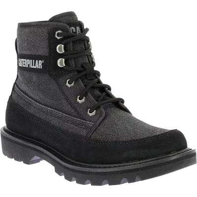 Leren enkellaarsjes Colorado 2.0 Canvas