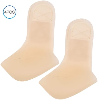 Dailygoody - Hielkussen - Hielpijnbestrijding - Comfortabele demping - Herbruikbaar - Siliconen materiaal - Geschikt voor vrouwen - Reinigbaar