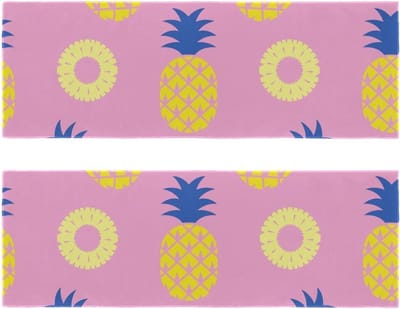 Microfiber Sport Handdoek - Zomer Fruit - Sport & Fitness - Super Zacht Absorberend - 29.5x81.5cm - Veelkleurig