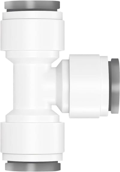 Wateraansluiting T-stuk 1/4 inch met snelle koppeling voor omgekeerde osmose waterfilter