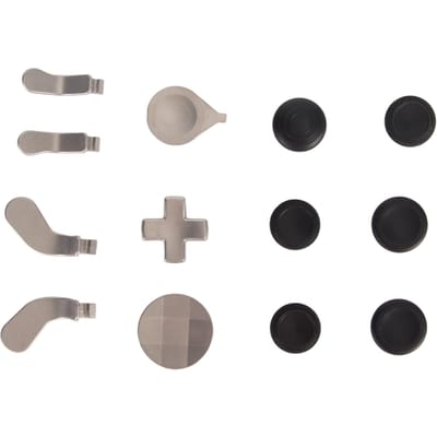 Vervangende Thumbsticks Kit Gevoelige Magnetische Metalen Thumbsticks voor Xbox One Elite Series 2 Zilver