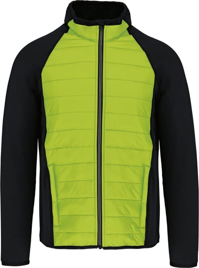 Outdoorsportjas met waterafstotende behandeling 'Proact' Lime/Black - XS