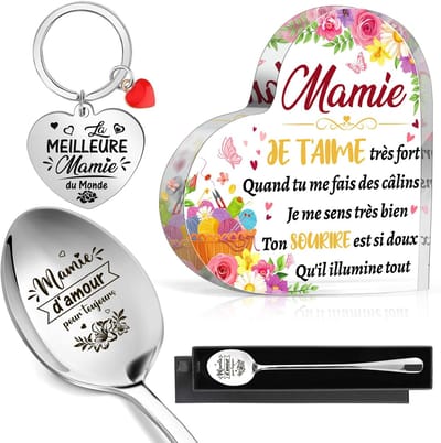 ONF3 - Moederdag Accessoires - Sleutelhanger en lepel - Decoraties voor Moeder - Verjaardagscadeaus - Set van 3 - Geschikt voor Moederdag