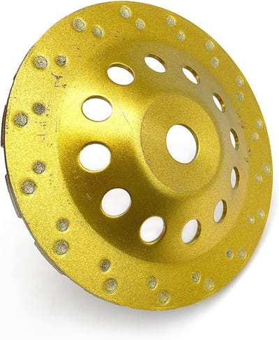 Diamant Slijpschijf - Beton Schijf - Materiaal Bewerken - Turbo Segmenten - 180 mm - Zilver