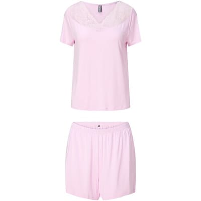 LingaDore - Shortama Set Licht Roze - maat XXL - Roze
