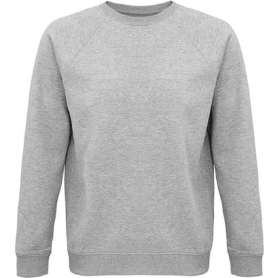 SOLS Unisex Space Melange Sweatshirt voor volwassenen (Grijze Melange)