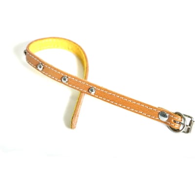 Leren halsband Martin Sellier Feut Clou