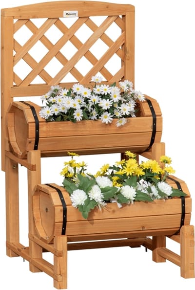 Plantenbakken voor buiten verhoogd - Plantenbak - Plantenpot - Bloemenbak - Bloempot - Bloemen - Planten - Decoratie tuin