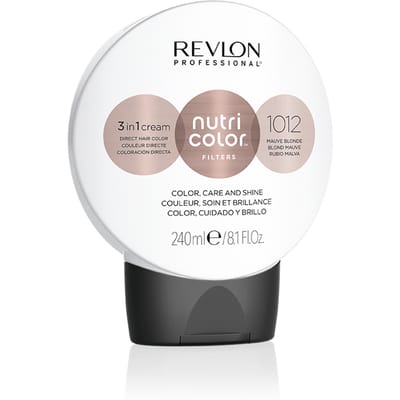 Revlon Professional Nutri Color Filters 1012 Mauve Blonde Haarkleuring Dames 240 ml