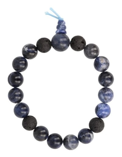 Sodaliet powerbead mannen armband