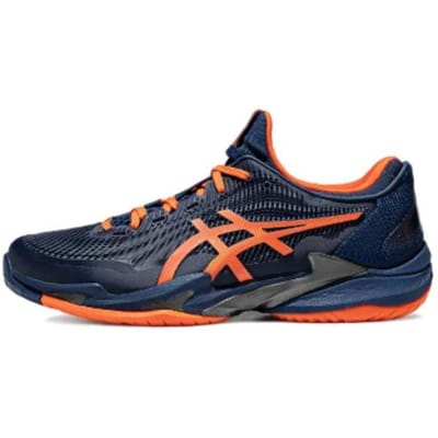 Asics Court FF 3 - Tennisschoen - Blauw/Oranje - Maat 41.5 Heren