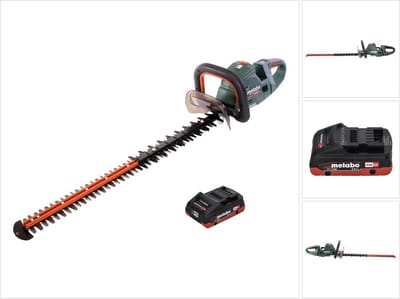 Metabo HS 18 LTX BL 75 accu-heggenschaar 18 V 75 cm borstelloos + 1x accu 4,0 Ah - zonder oplader