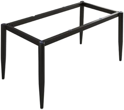Metalen tafelpoten - Bureauonderstel - Tafel maken - Hoge draagkracht - 110x55x72cm - Zwart