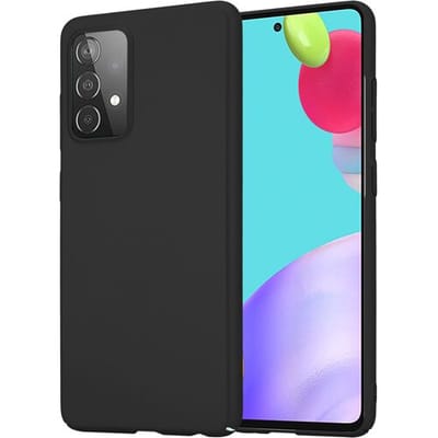 ShieldCase Hoesje geschikt voor Samsung Galaxy a52 ultra slim case - dunne hoes - beschermend - zwart