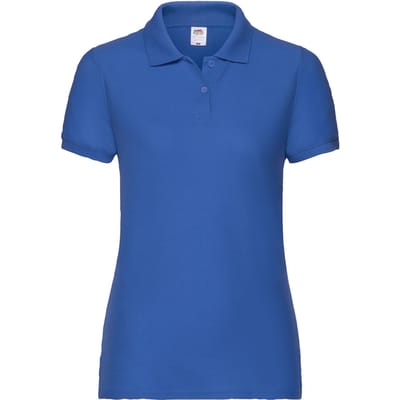 Fruit of the Loom Dames/dames Poloshirt (Koningsblauw)